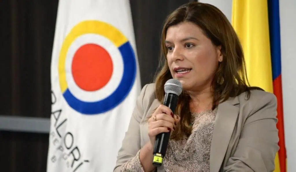 Viceministra de Hacienda dejará su cargo y ya suena un nombre para reemplazarla Flor Salazar, viceministra de empleo y pensiones en Colombia