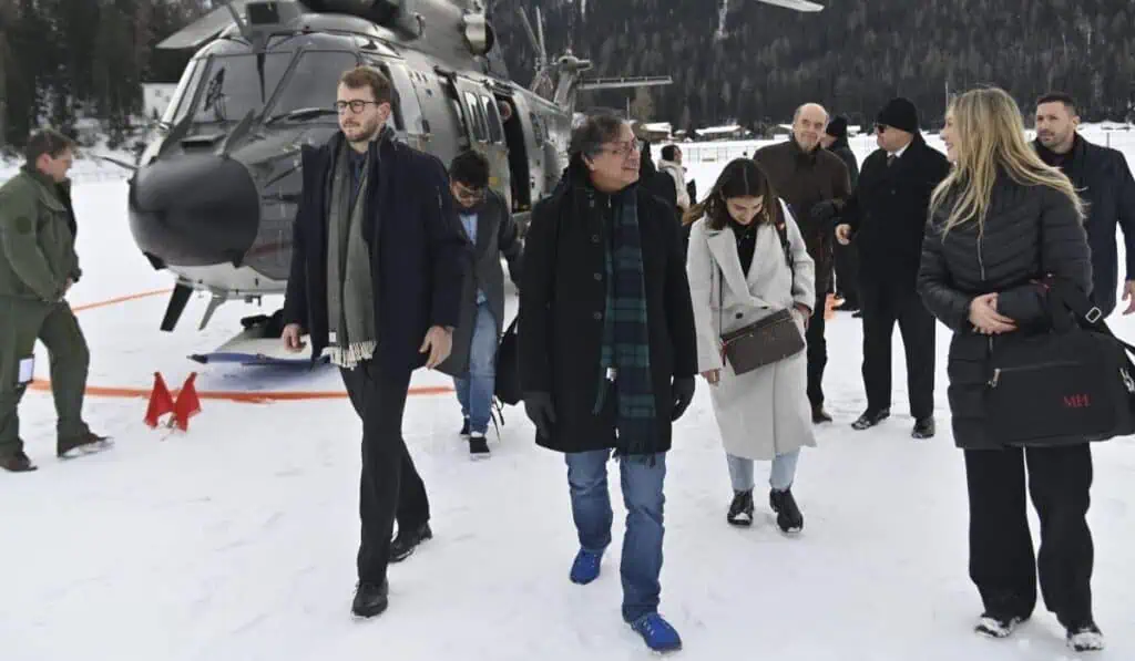 Foro Económico Mundial: presidente Petro llega a Davos para hablar con banca multilateral Foro Económico Mundial