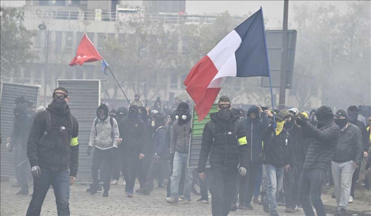 Marchas en Francia