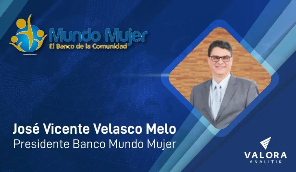 José Vicente Velasco Melo, nuevo presidente de Banco Mundo Mujer José Vicente Velasco