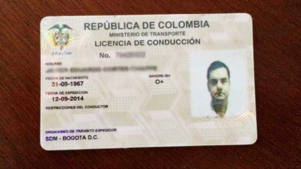 Licencia de conducción en Colombia se tendrá que renovar