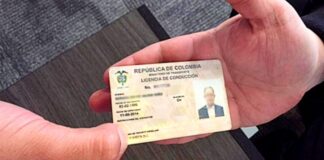 Licencia de conducción de Colombia le sirve en España.