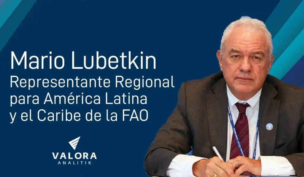 Poner fin al hambre: una prioridad para la integración de América Latina Mario Lubetkin, representante Regional para América Latina y el Caribe de la FAO. Imagen: Cortesía FAO