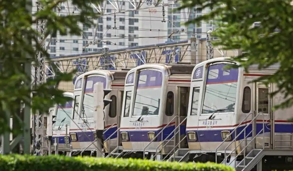 ¿Cuáles son las capitales con los mejores metros del mundo? Metro de Seúl, Corea del Sur.