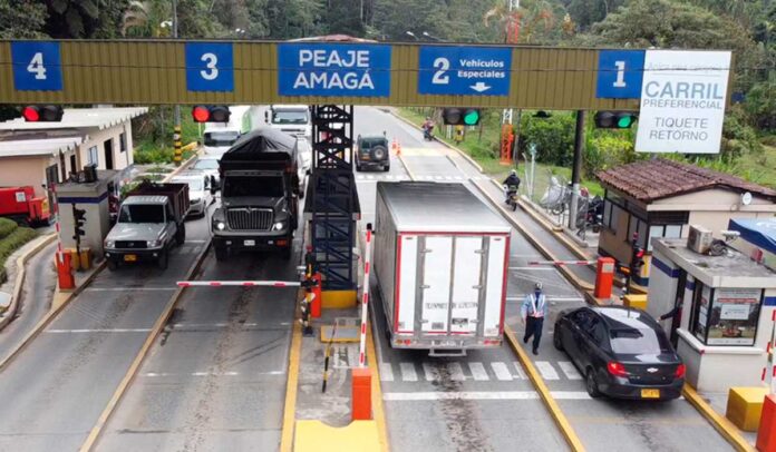Peaje-Amaga-en-la-via-Pacifico-1-en-Antioquia Peaje Amagá de Covipacífico