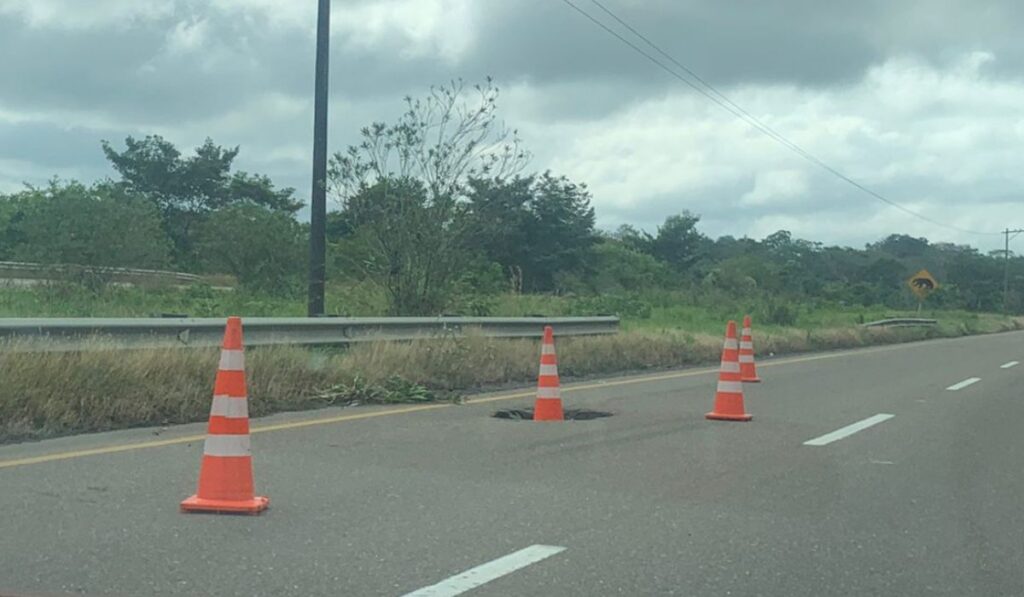 Huecos en la Ruta del Sol 2 