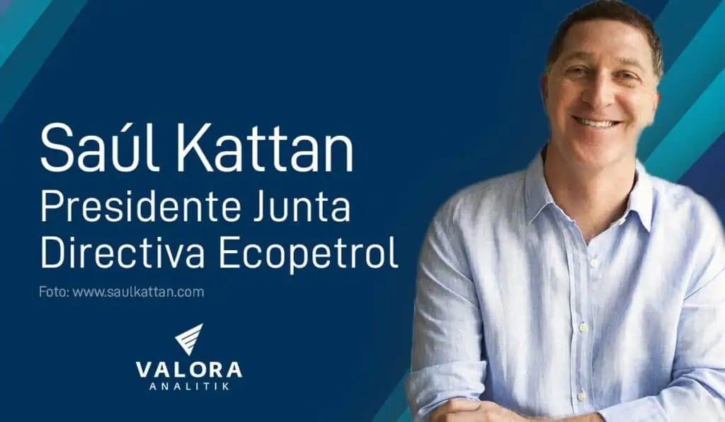 Ecopetrol no ve negocios con Venezuela por ahora; subirá producción al millón de barriles Saúl Kattan, presidente de la Junta Directiva de Ecopetrol