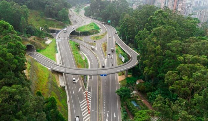 Túnel de Oriente en Medellín