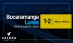 Pico y placa lunes 27 de marzo Bucaramanga 2023.
