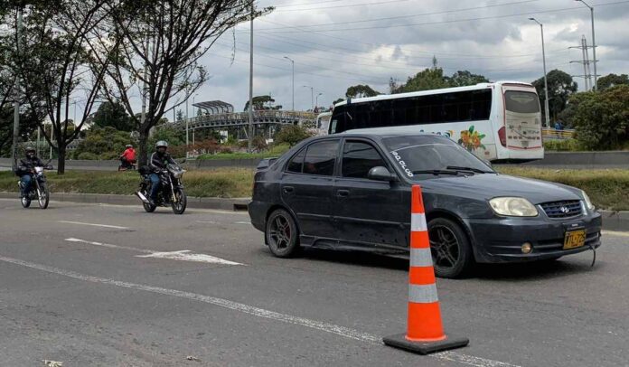 Día sin carro en Bogotá.