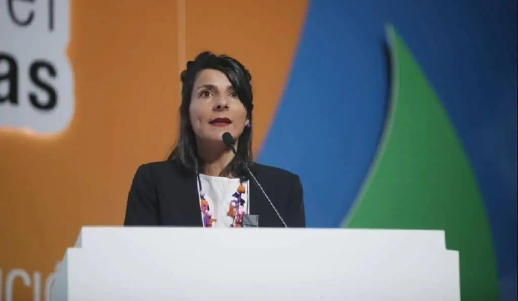 Ministra Irene Vélez saldría del gobierno Petro tras líos judiciales Irene Vélez, ministra de Minas y Energía de Colombia