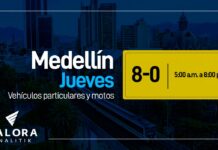 Pico y placa Medellín