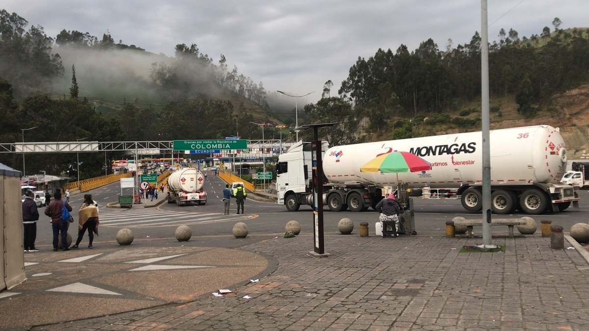 Derrumbe Vía Panamericana, abastecimiento de combustible