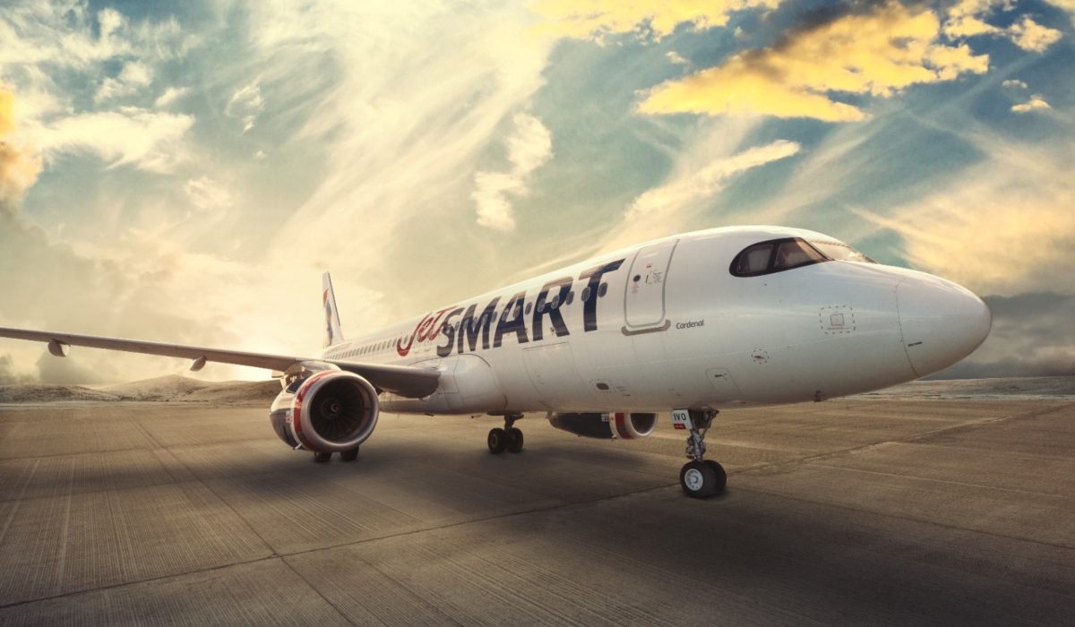 Avión de JetSmart/Imagen cortesía de JetSmart.