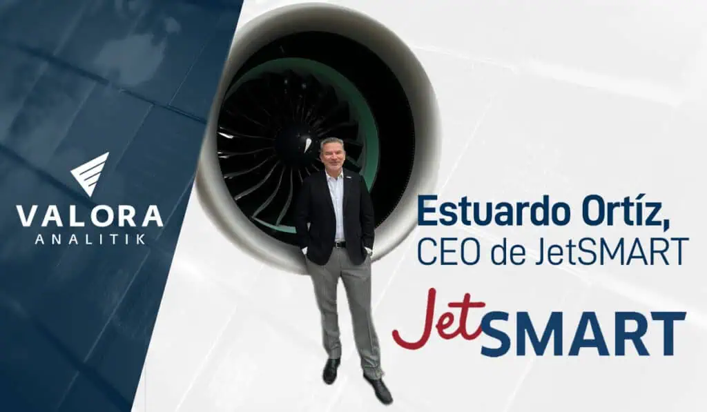 Wingo se une a Latam y da comentarios sobre integración Viva-Avianca; alega análisis de ‘slots’ y tercerías Estuardo Ortíz, CEO de JetSMART