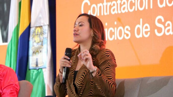 Ministra de Salud, Carolina Corcho.