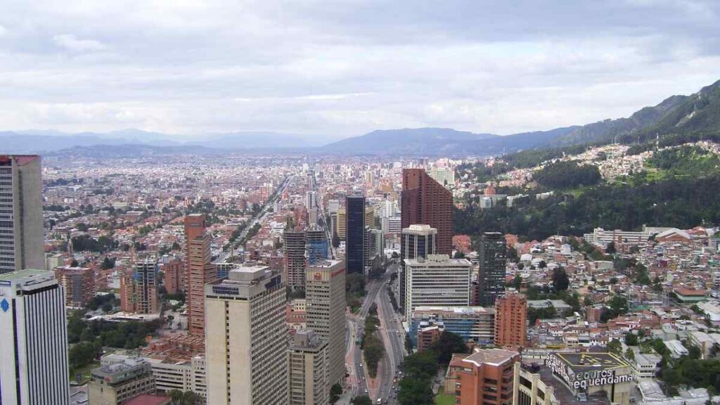 Contaminación atmosférica en Bogotá