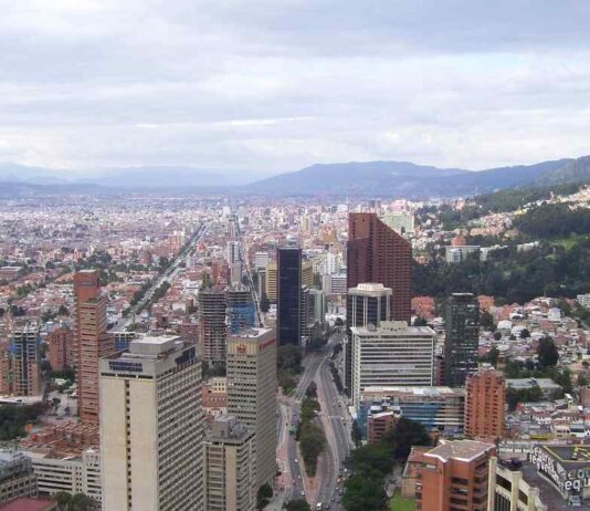 Contaminación atmosférica en Bogotá