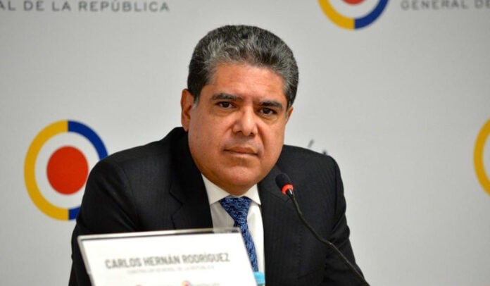 Carlos Hernán Rordíguez, contralor general de Colombia.