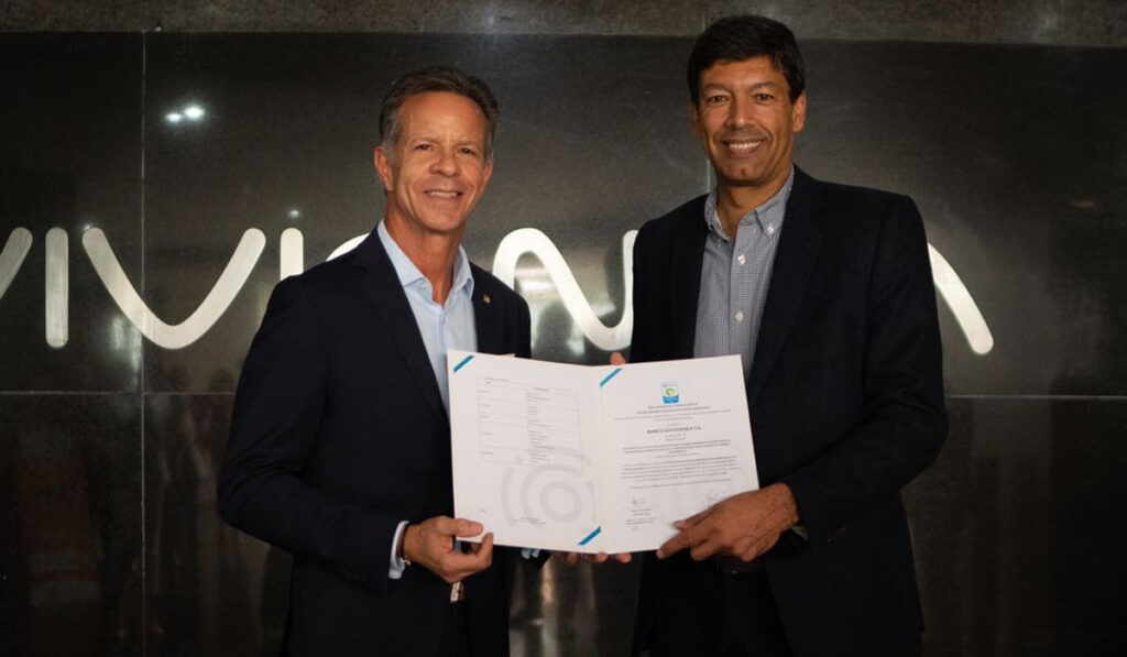 Davivienda recibió sello de energía renovable