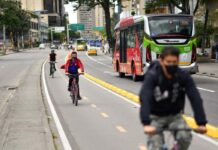 Dia sin carro en Bogotá