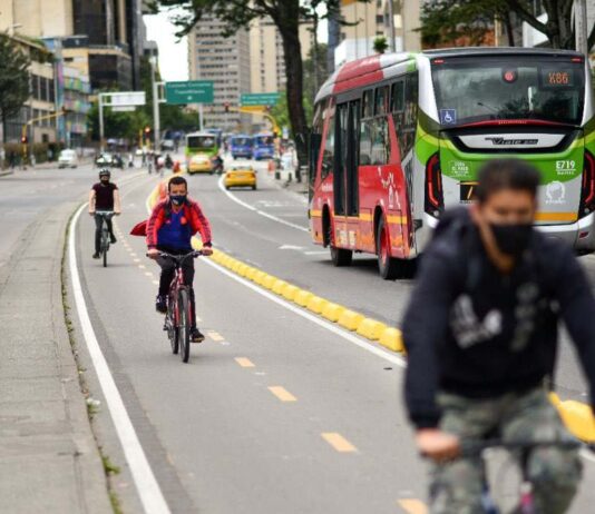 Dia sin carro en Bogotá