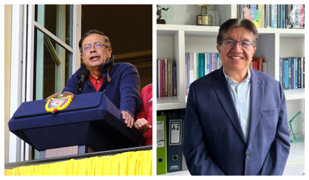 Gustavo Petro y Fernando Ruiz chocan por papel de las EPS en Colomba