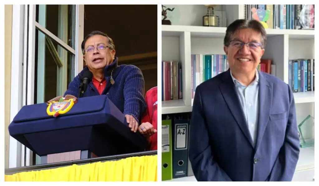 Petro y exministro de Salud chocan por papel de las EPS en Colombia Gustavo Petro y Fernando Ruiz chocan por papel de las EPS en Colomba
