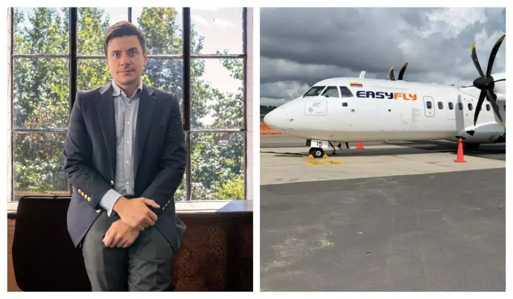 Estos son los retos de Felipe Gutiérrez, gerente general de Easyfly Felipe Gutiérrez gerente general de EasyFly
