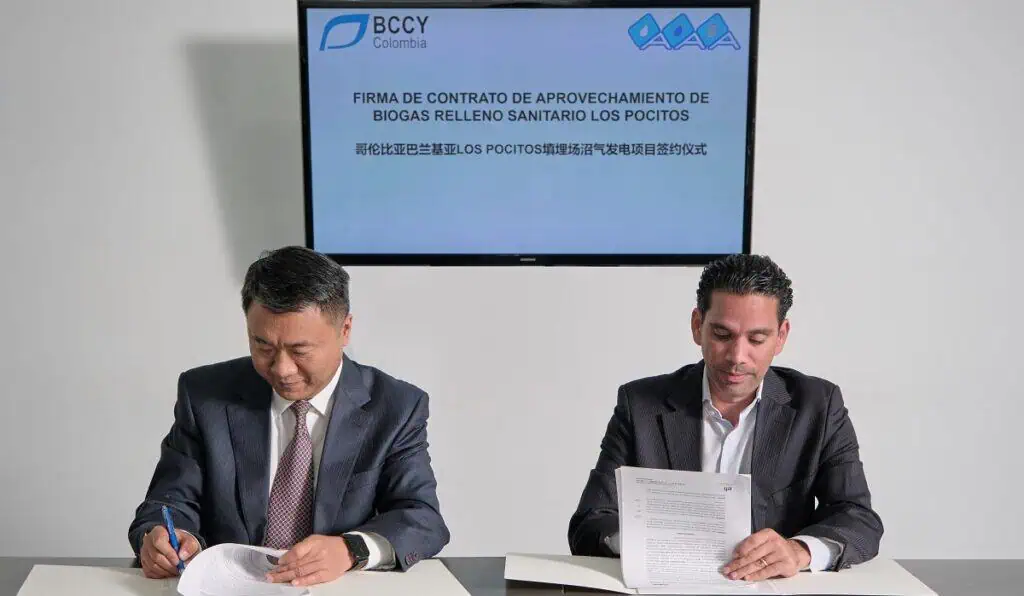 Triple A y BCCY Holding crean planta de biogás en Barranquilla Triple A y BCCY Holding crean planta de biogás