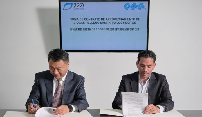 Firma-Contrato-Triple-A Triple A y BCCY Holding crean planta de biogás