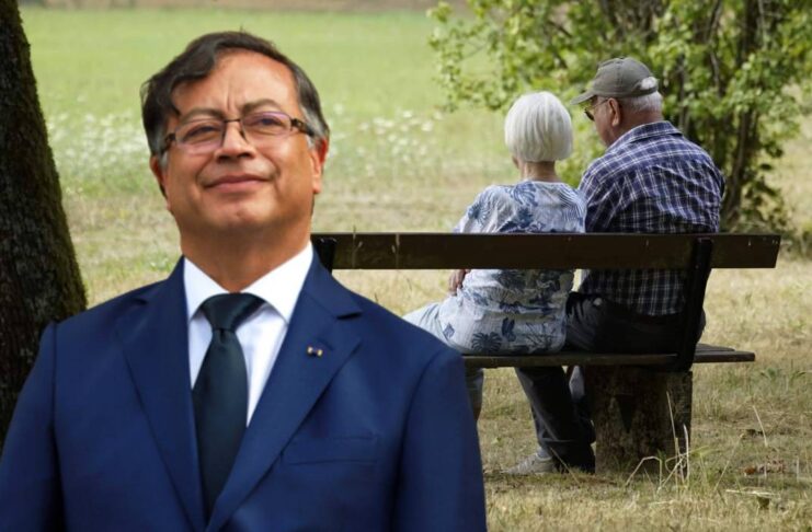 Gustavo Petro y pensionados