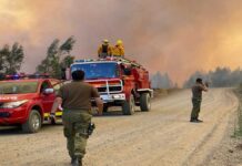Incendios en Chile