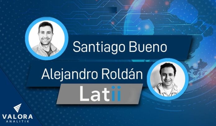 Alejandro Roldán y Santiago Bueno, fundadores de la plataforma Latii