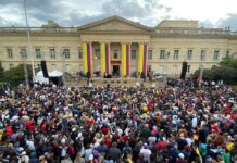 Marchas pro gobierno de Gustavo Petro