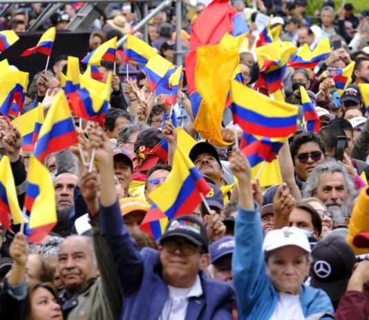 Marchas de maestros en Bogotá este 29 de marzo.