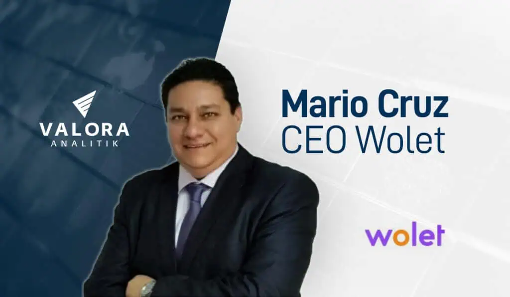 Wolet llega a Colombia para dar crédito a pymes y tenderos en alianza con Tpaga y MoviiRed Mario Cruz, CEO de Wolet
