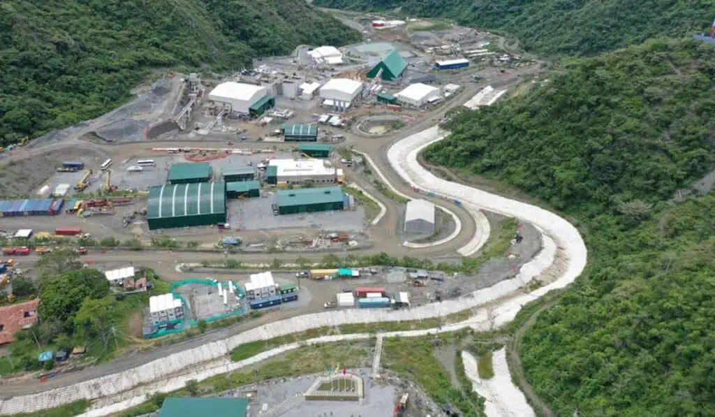 Se registra explosión en mina de Buriticá (Antioquia) tras atentado Zijin. Imagen Zijin