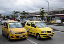 Fuerte aumento de tarifas de taxi en Bogotá: así los precios