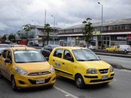 Fuerte aumento de tarifas de taxi en Bogotá: así los precios