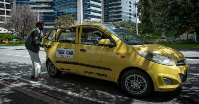 Paro taxistas en Colombia