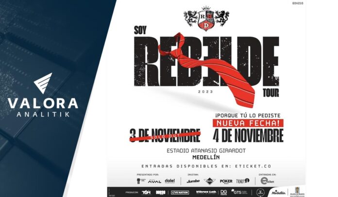 Precios de boletas para segunda fecha de RBD en Colombia
