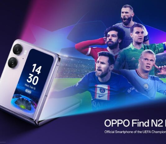 El smartphone de OPPO es el oficial de la Champions League