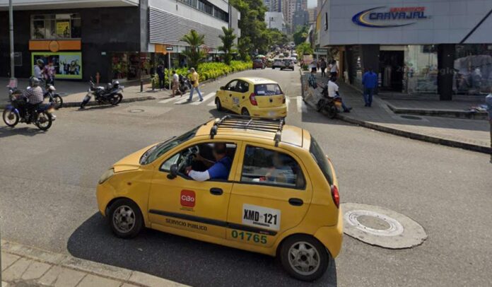 Paro taxistas en Colombia