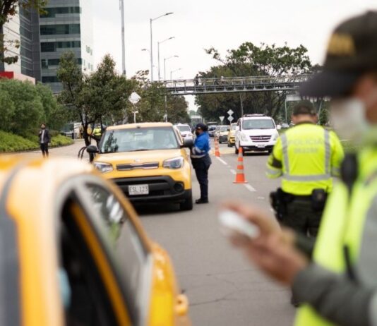 Paro de taxistas en Colombia
