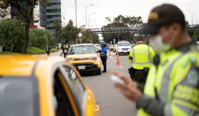 Paro de taxistas en Colombia