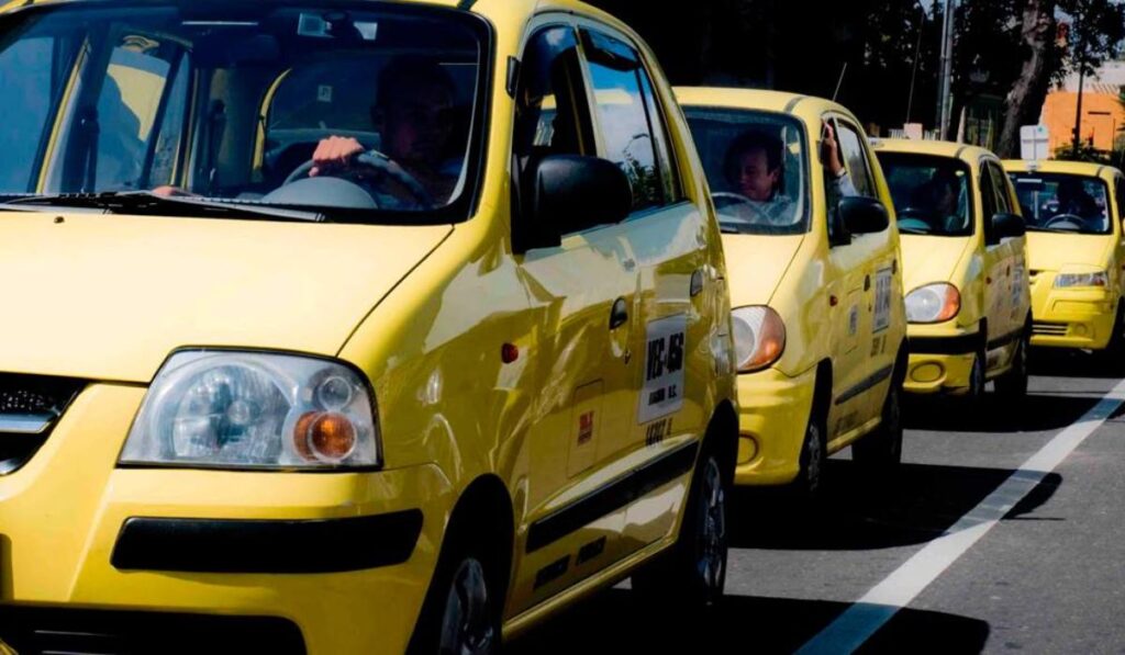 Taxis en Colombia