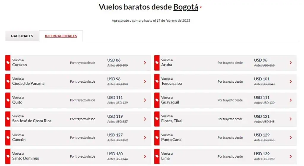 Avianca lanza tiquetes baratos con 80 % de descuento en Colombia: conozca las rutas Avianca lanza tiquetes baratos con 80 % de descuento en Colombia: conozca las rutas