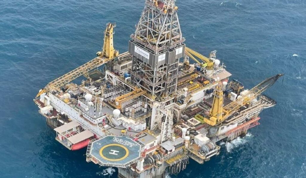 Exploración de hidrocarburos offshore. Imagen: Ecopetrol