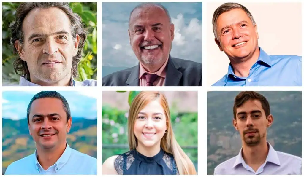 Quién es quién en el abanico de precandidatos a la Alcaldía de Medellín Precandidatos Alcaldía de Medellín